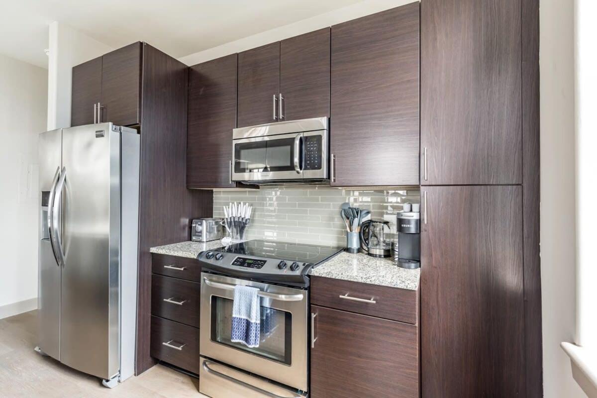 2Br Luxury Apartment With Rooftop Deck & Pool Baltimore Dış mekan fotoğraf