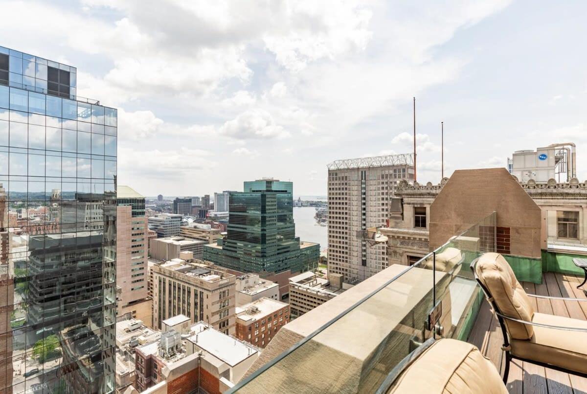 2Br Luxury Apartment With Rooftop Deck & Pool Baltimore Dış mekan fotoğraf