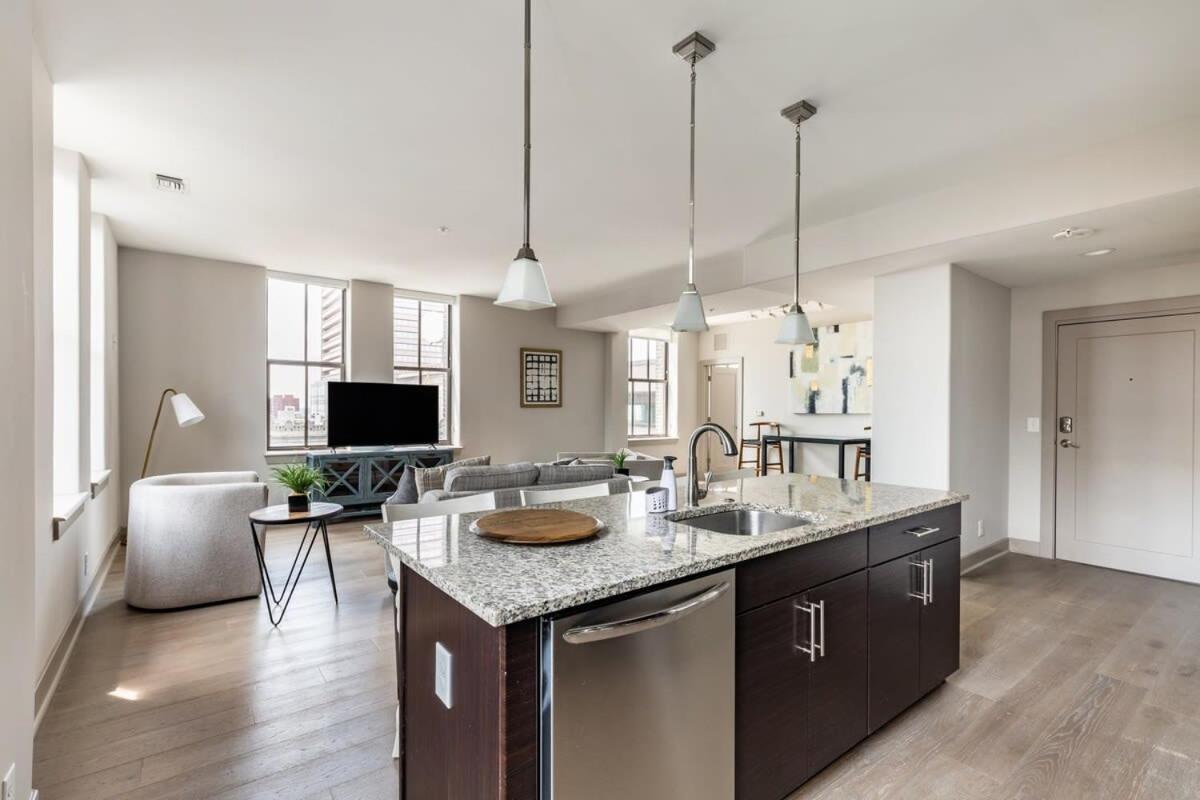 2Br Luxury Apartment With Rooftop Deck & Pool Baltimore Dış mekan fotoğraf
