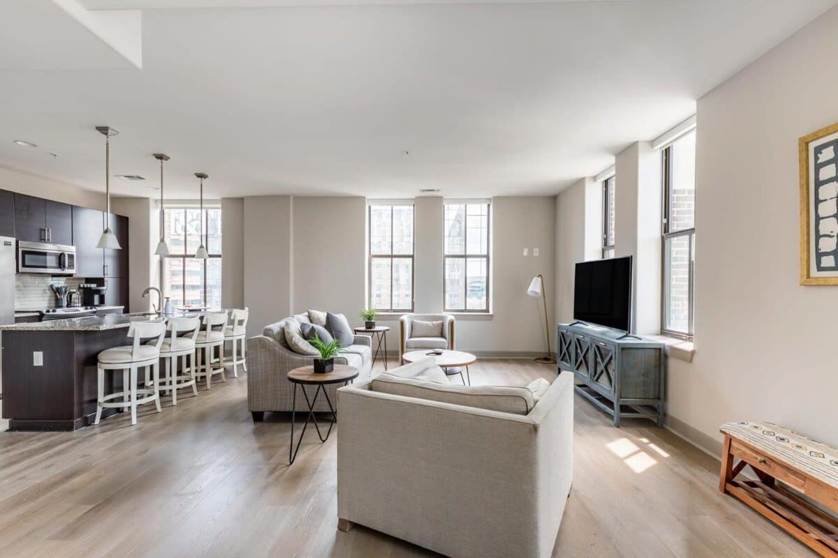 2Br Luxury Apartment With Rooftop Deck & Pool Baltimore Dış mekan fotoğraf
