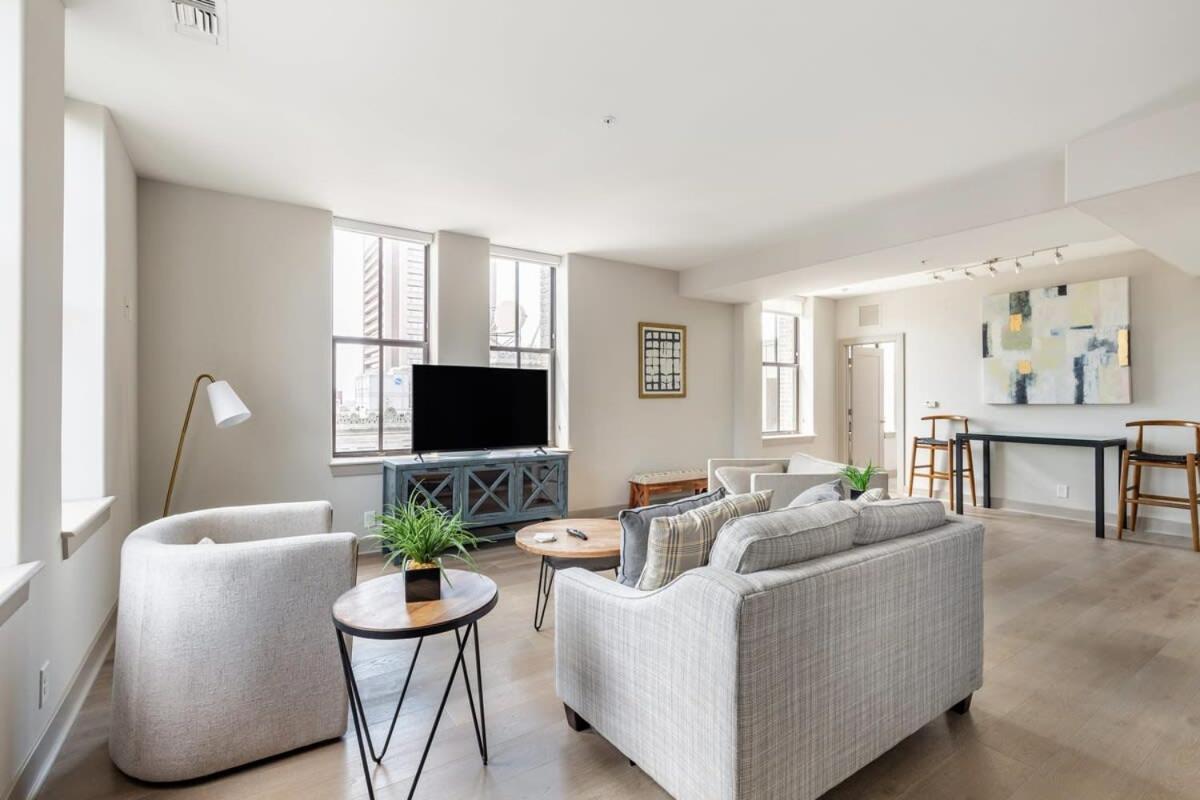2Br Luxury Apartment With Rooftop Deck & Pool Baltimore Dış mekan fotoğraf