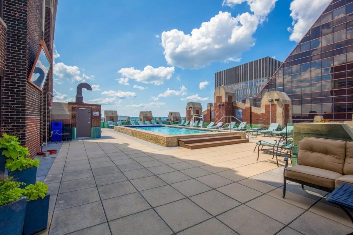 2Br Luxury Apartment With Rooftop Deck & Pool Baltimore Dış mekan fotoğraf
